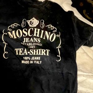RARE Moschino Jeans “tea shirt”